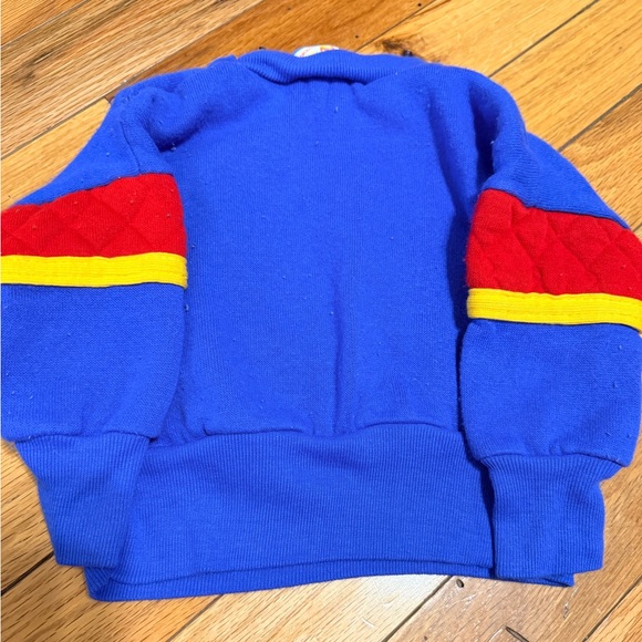 VINTAGE - CHAMP Activewear Blue Dinosaur Kids Shirt - Picture 3 of 4